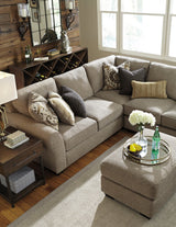 LAGUNA HEIGHTS Taupe 135" x 102" Sectional
