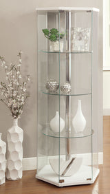 LANGPORT 24" Wide White Curio