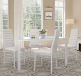 Lanny White 5 Piece Dining Set