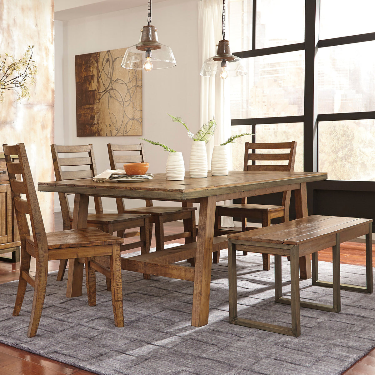 Lariat  6 Piece Dining Set