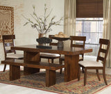 Lataree Brown 6 Pc Dining Set