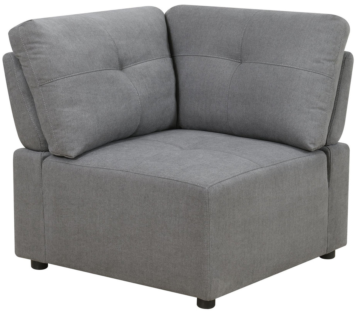 LAURENT Gray 7-PC Sectional with USB Console