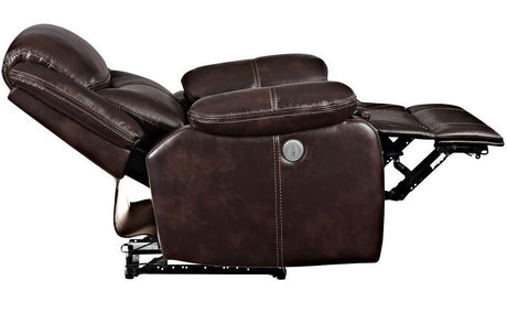 LAVINGTON Brown 39" Wide x 40" Height Power Recliner Chair