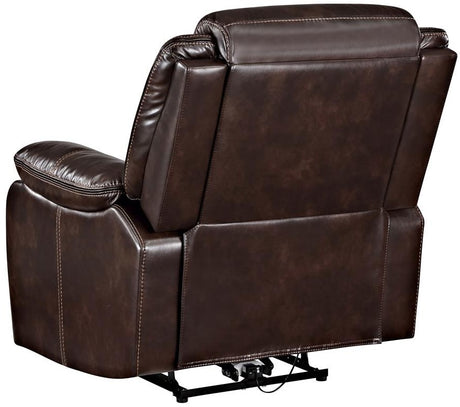 LAVINGTON Brown 39" Wide x 40" Height Power Recliner Chair