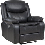 LAVINGTON Gray 39" Wide Power Recliner Chair