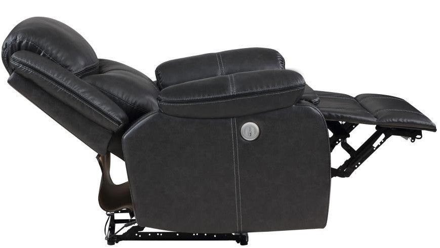 LAVINGTON Gray 39" Wide Power Recliner Chair