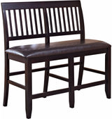 Lenox Black Brown 6 Piece Counter Height Set