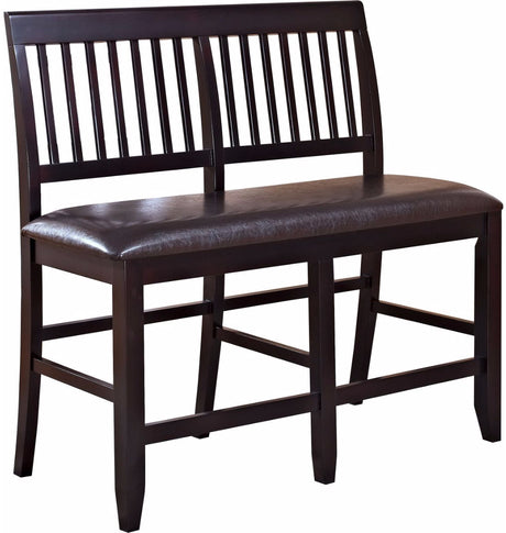 Lenox Black Brown 6 Piece Counter Height Set