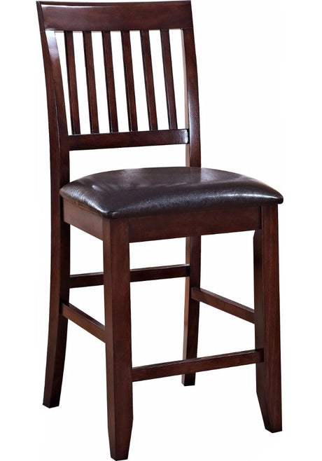 Lenox Brown 6 Piece Counter Height Set