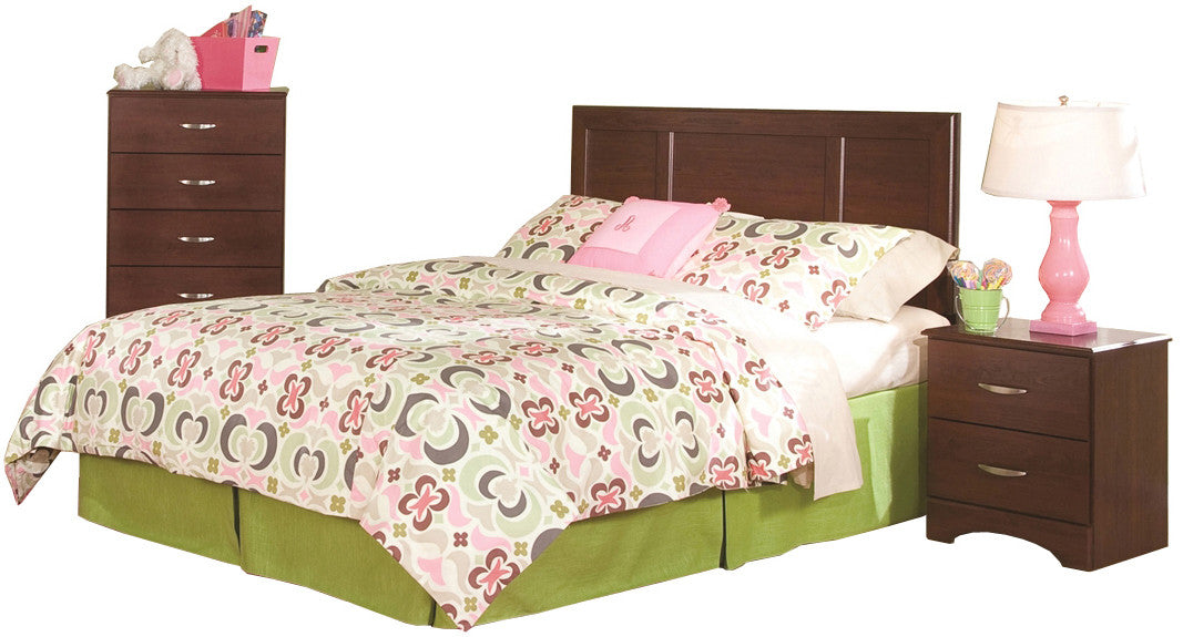 LEONE Brown Bedroom Set