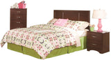 LEONE Brown Bedroom Set