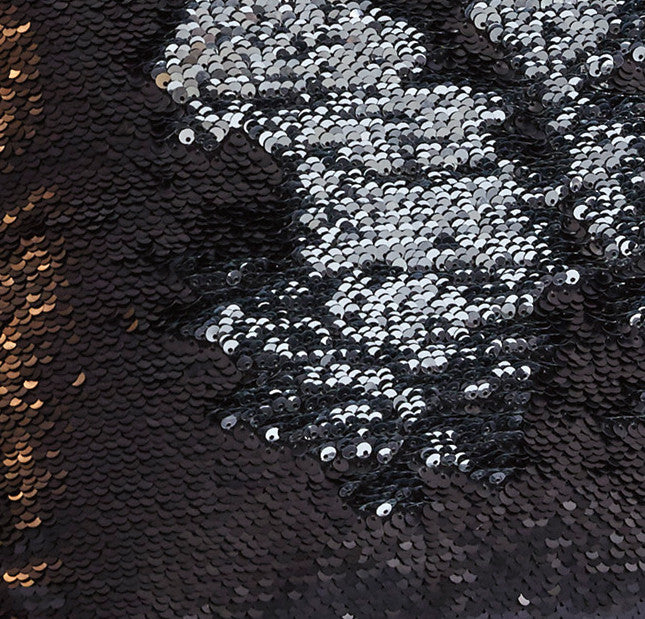 Letizia Black & Silver Pillow