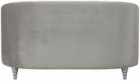 LEVINE Silver Sofa & Loveseat