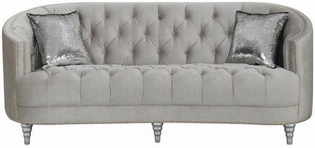LEVINE Silver Sofa & Loveseat