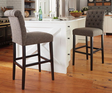 LIANA Gray Bar Chair