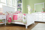 Lilet White Bed