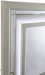GIORGIA Champagne 63" Wide Dresser & Lighted Mirror
