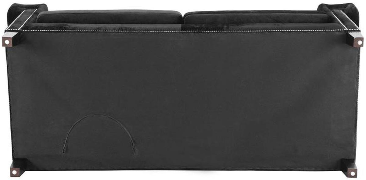 LOCKLEAR Black Sofa & Loveseat