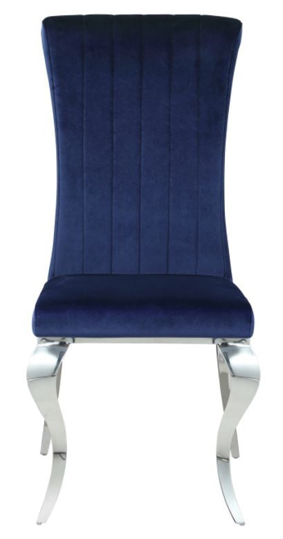 DARLA Dark Blue 19" Wide Dining Chair