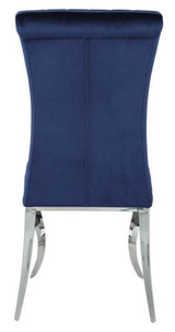 DARLA Dark Blue 19" Wide Dining Chair