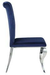 DARLA Dark Blue 19" Wide Dining Chair