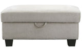 LOUKAS Storage Ottoman