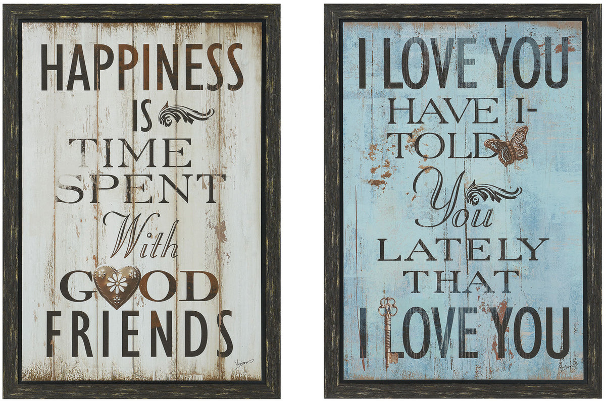 Love & Happiness Wall Art