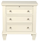 Lozano White Night Stand