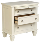 Lozano White Night Stand