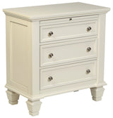 Lozano White Night Stand