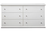 LUCIA White 63" Wide x 34" Height Dresser