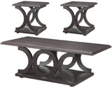 LUXEM 3 Piece Table Set