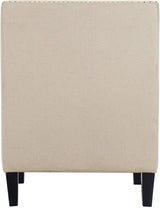 LYDIA 29" Wide Beige Arm Chair