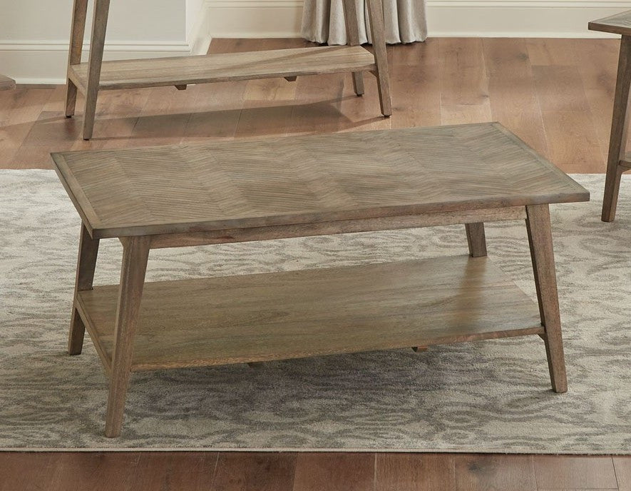 MADDEN Natural 47" x 28" Coffee Table