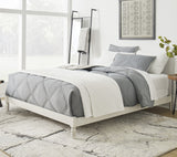 MAITE White Platform Bed (RTA)
