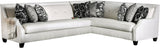 MAKENZIE Sparkle 126" Wide Sectional