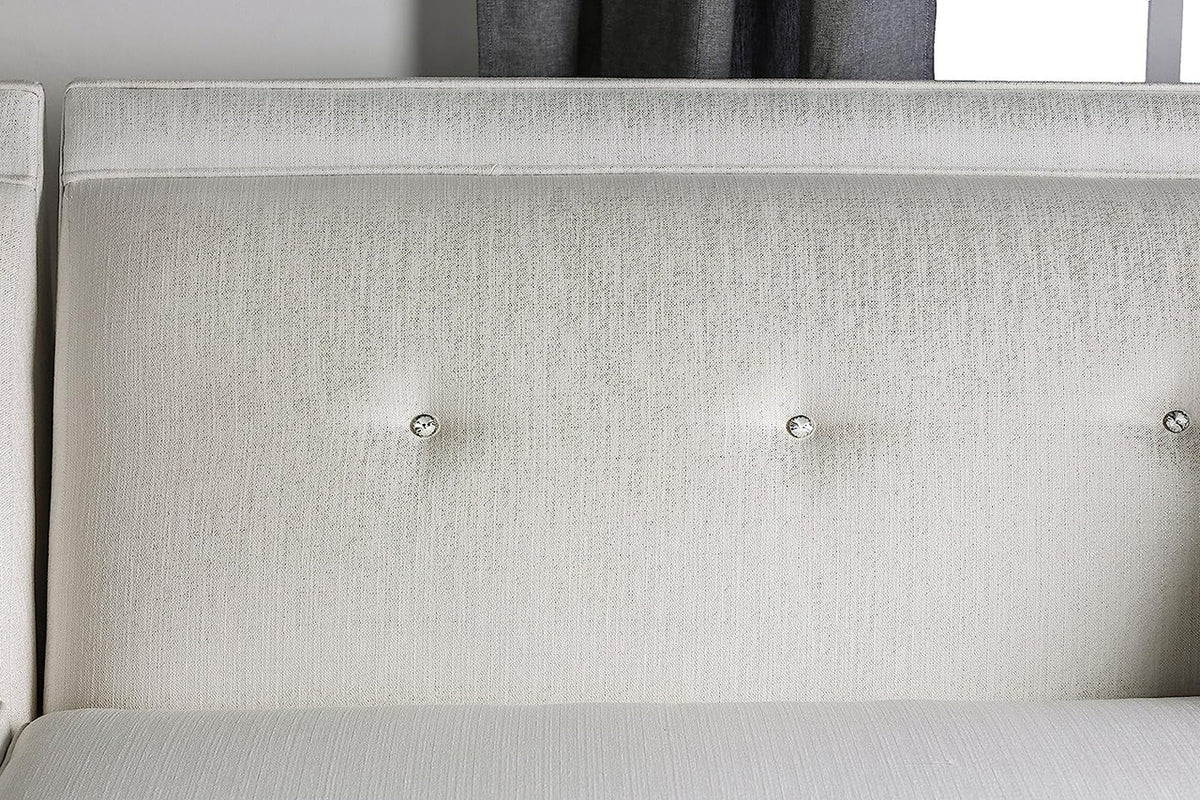 MAKENZIE Sparkle 126" Wide Sectional