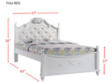 MALLORY Poster Platform Bed with Storage Trundle