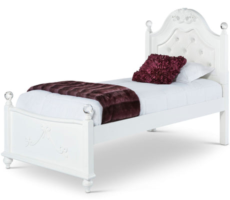 MALLORY Poster Platform Bed with Storage Trundle
