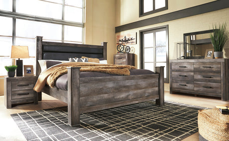 MANOR Aged Poster Bedroom Set