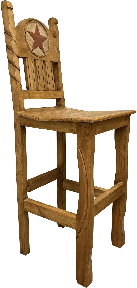 MARCO Rustic Star 30" Barstool *Clearance