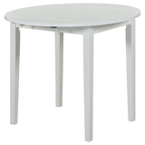 MARCO White 3 Piece Dining Set with Drop-Leafs