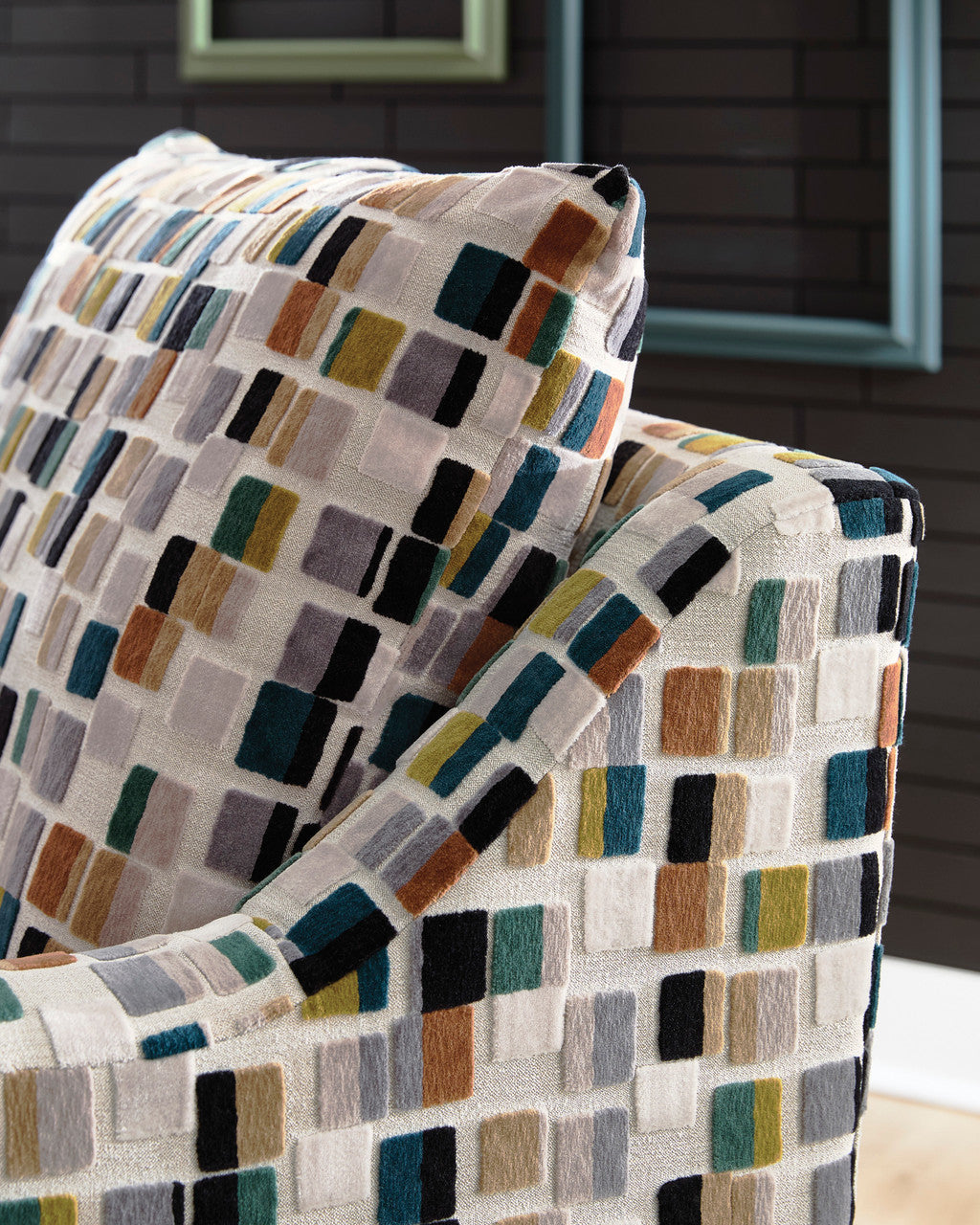 MARELLE Multicolor 35" Wide x 40" Height Accent Arm Chair