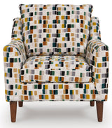 MARELLE Multicolor 35" Wide x 40" Height Accent Arm Chair