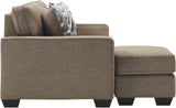 MARFA Driftwood 85" Wide Reversible Sofa Chaise