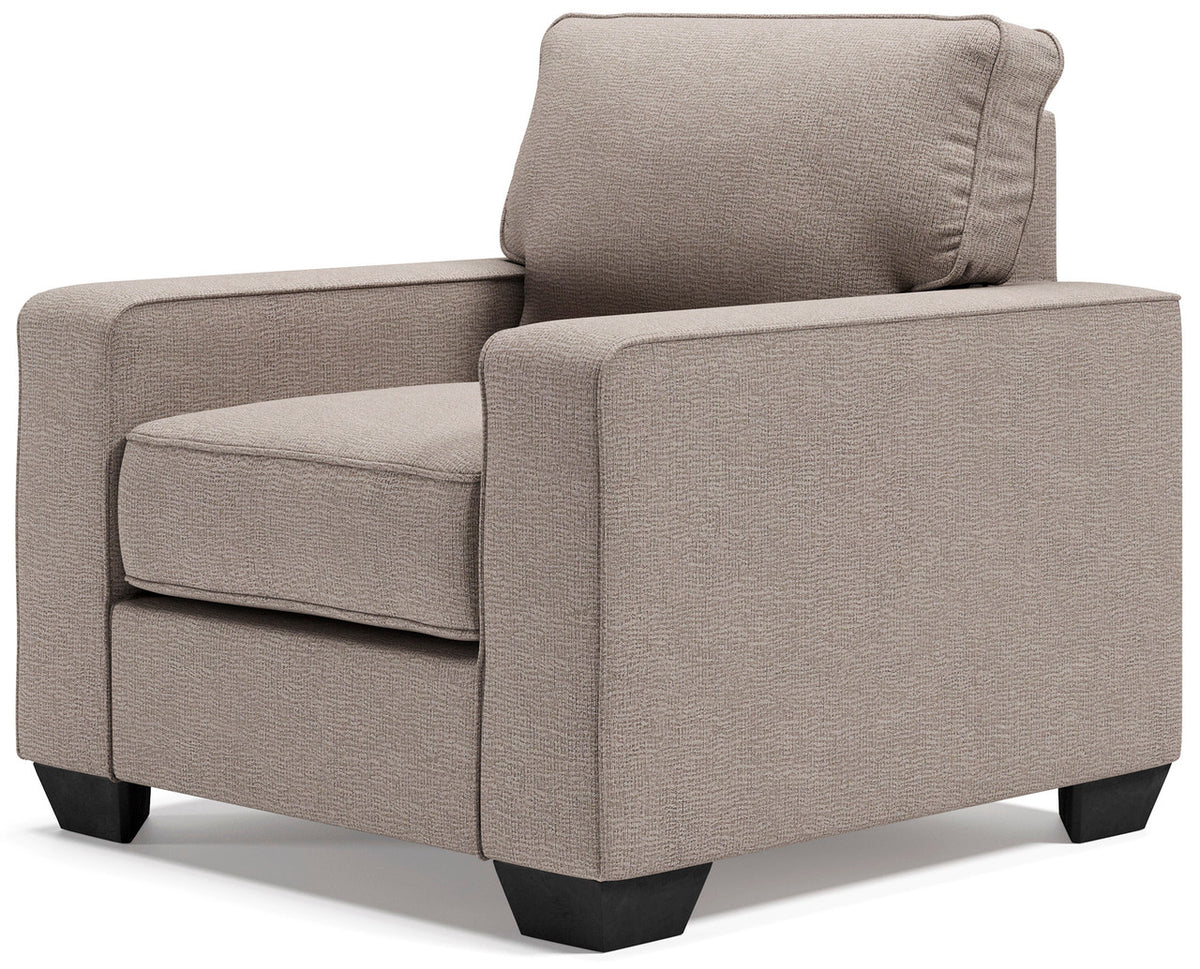 MARFA Gray 85" Wide Reversible Sofa Chaise