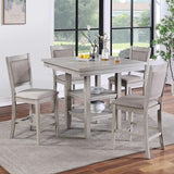 MARGOTT Light Gray 5 Piece Counter Set