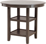 MARIZA Gray 5 Piece Counter Height Set