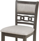 MARIZA Gray 5 Piece Counter Height Set