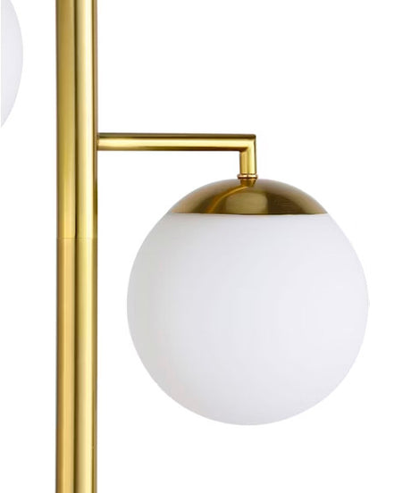 MARYAM Gold 16" x 66" Height Floor Lamp